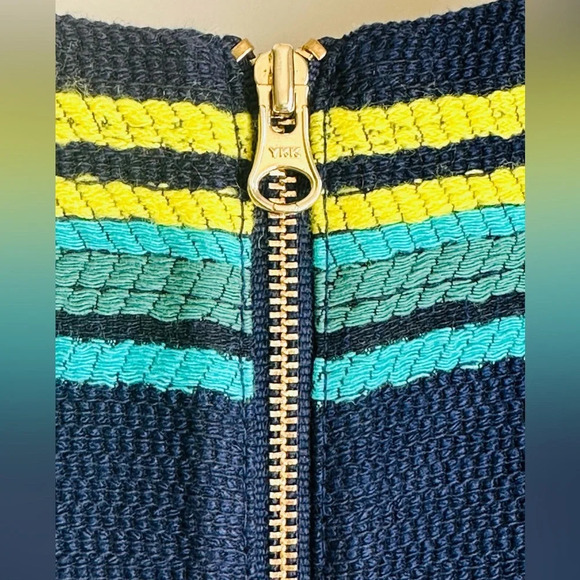 Vineyard Vines Deep Bay Striped Jacquard Shift Dress - Size 4 - Picture 6 of 12